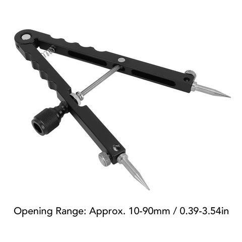 Handy Lens Opener Tool Kit With 3 Interchangeable Tips For 37mm To 86mm Openings A Dope DSLR Lens Repair Spanner Wrench black.