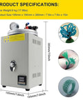 Wax Injector With Pressure Gauge And Vacuum System For Jewelry Casting Adjustable Temperature To 100 C Precision Molten Wax
