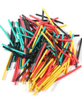 Assorted colorful tubes from 164 Piece Heat Shrink Tubing Kit 2 To 1 Wire Cable Assortment In Five Colors Waterproof Electrical Insulation Tube