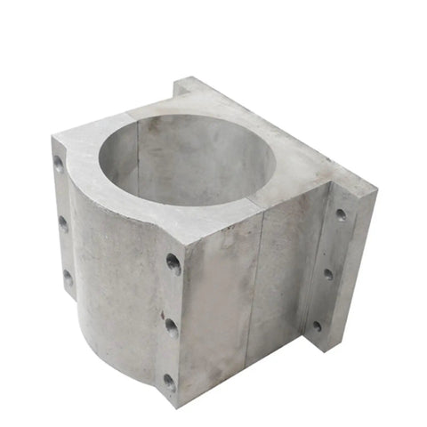 Top Gear CNC Spindle Motor Clamp Bracket Fixture Made From Heavy Duty Aluminum For Secure Clamping And Rock Solid Stability To Boost Machining Accuracy And Cut Down On Vibration Noise During Tough Jobs.