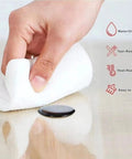 Crystal Clear Vinyl Round Tablecloth With Elastic Edge Fits 27 To 31 Inch Tables Spill Proof Waterproof Oil Proof Fitted Cover