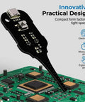 Inductance Tester For In Circuit Coils And PCBs Portable Coil And Inductor Detector used on motherboard for quick fault finding.