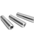Three Piece Draw Bar Collet Chuck Set MT2 Taper For Wood Lathe With Inner Thread 3/8x16TPI And Sizes 1/2 In 3/8 In 1/4 In Ideal For Precision