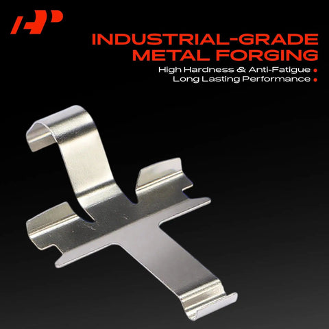 Cool Front Side Disc Brake Hardware Kit For Subaru Models Like The Impreza 2006 And 2007, Super Reliable Stuff To Get Your Brakes Slinging Again Without Any Drama Or Issues At All Today. silver metal brake spring clip for Subaru Impreza front disc hardware