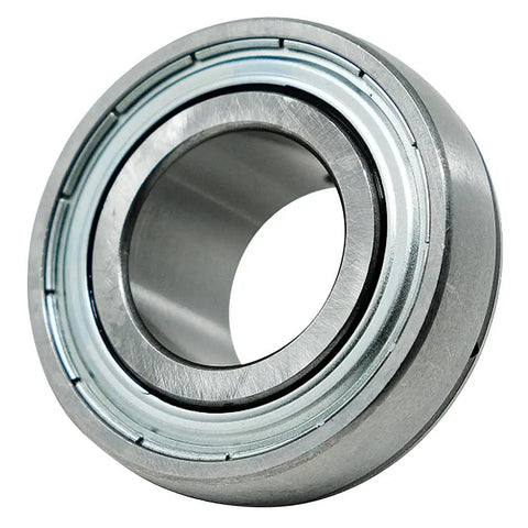 Insert Bearing With One And Seven Sixteenths Inch Bore Spherical Outer Diameter Set Screws For Heavy Duty OEM Replacement High Performance Low Noise Low Vibration Long Life Extreme Climate Ready, steel insert bearing