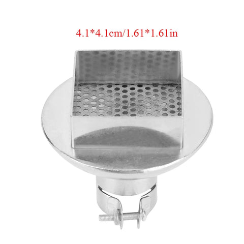Durable Steel Hot Air Nozzle Set for 850 Soldering Station 41mm Tip, square perforated design for precise BGA repair.