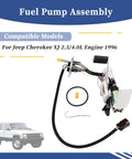 Fuel Pump Assembly For Jeep Cherokee XJ 1996 2.5L And 4.0L Engines Replacement 5003869AA drop-in fit