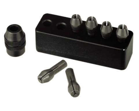 High Precision Pro Grade Rotary Tool IBS E 38481 collets set for grinding polishing cutting engraving and cleaning