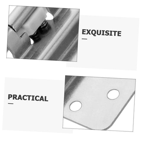 Cabilock 8-piece soft-close inset cabinet hinge set with mounting plate