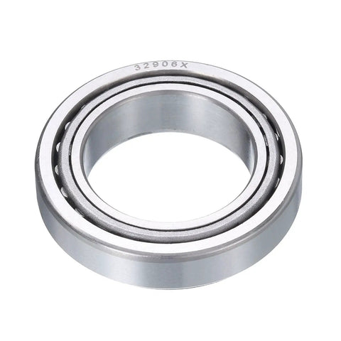 2 Pack Tapered Roller Bearing Cone And Cup Set 30Mm Bore 47Mm OD 12Mm Thick Chrome Steel ABEC Three for heavy machinery