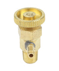 Fuel Bleeder Valve For Injector Pump Replacement, Engine Compatible Part 6598102, brass metal close-up