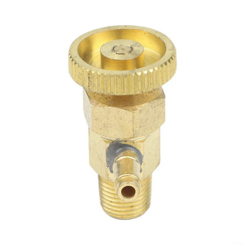 Fuel Bleeder Valve For Injector Pump Replacement, Engine Compatible Part 6598102, brass metal close-up