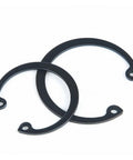 Heavy Duty M8 To M72 Internal Circlips 65Mn Steel C-Shape Retaining Rings in black, perfect for cars and machines.