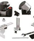 Colt 1 HP Variable Speed Electronic Palm Router Installers Kit With Aluminum Fixed Base 16,000 To 35,000 RPM Precise Depth