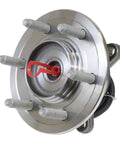 Rock Solid Front Wheel Bearing Hub Assembly For 2010 2014 Ford Expedition F150 Lobo Navigator 4wd close-up view with detail.
