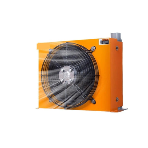 Pro Grade Aluminum Hydraulic Oil Cooler With 100 Liters Per Minute Flow, Air Compressor Oil Cooler And Heat Exchanger Fan, 220V Heavy Duty Cooling For Industrial Equipment, Wide Applications
