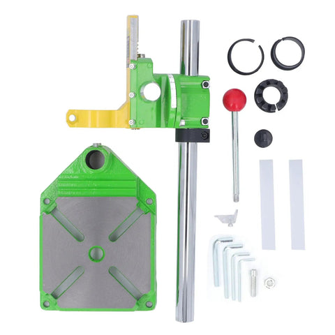 Alloy Steel Drill Press Stand Built To Last With 60mm Travel Depth Adjustment For 38 To 43mm Power Drills Rotatable Design