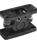 Spring Loaded Cabinet Latch With Double Roller Catch And Strong Grip For Camper RV Boat Cabinets Black