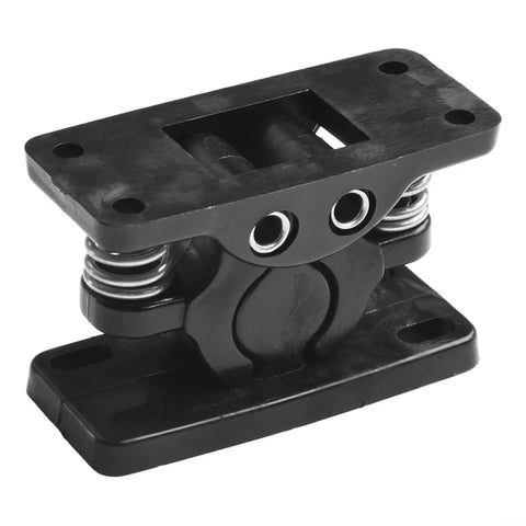 Spring Loaded Cabinet Latch With Double Roller Catch And Strong Grip For Camper RV Boat Cabinets Black