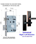 Game Changing Wifi Smart Door Lock With Smooth Fingerprint Swipe And Worry Free Tuya App Remote Control Plus Passcode Ic Card Backup And Usb Emergency Top Up For Bulletproof Keyless Entry Black dimensions and components display
