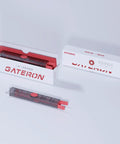 Two In One DIY Keyboard Tool With Switch Puller And Keycap Puller In Red For Easy Switch Removal And Keycap Lifting Rectangular Design With PC Housing, packaged