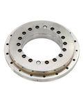 Built Tough High Precision Turntable Bearing For Rotary Table And Slewing Support Mounts Run Slick Through Cycles Easy Snap Install Heavy Gear Rig 180X280X43Mm Yrt180 P4 showing silver and gold metal design.