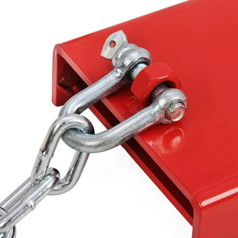 Bad Boy Heavy Duty Forklift Trailer Hitch 2 Inch Receiver Towing Adapter With Safety Chain 3000 Lb Capacity Rig For Warehouse Construction Job Site Hustle