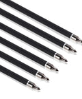 22 Inch Carbon Crossbow Bolts For Hunting And Target Practice, High Precision Arrows With Shield Vanes For Straight Flight, Universal Fit, Pack Of 6 Ready To Shoot