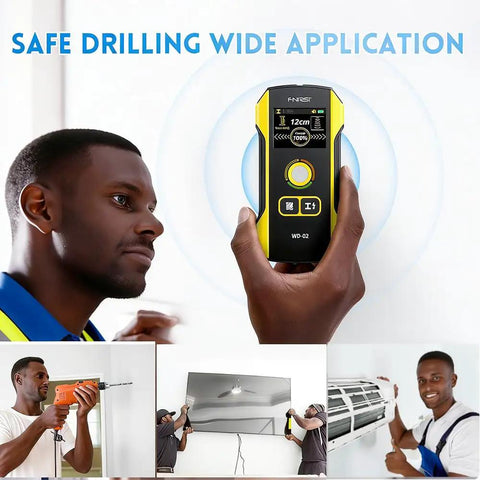 Heavy Duty Wall Scanner Stud Finder Delivering Dead On Accuracy For Finding Wood Studs Metal Pipes Ac Wires And Joists With Easy Center Marking For A No Sweat Diy Weekend Build