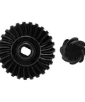 Overdrive 8T/27T Steel Helical Gears For SCX10 II III Pro RC Crawlers Eleven Percent Faster Hardened Upgrade top view