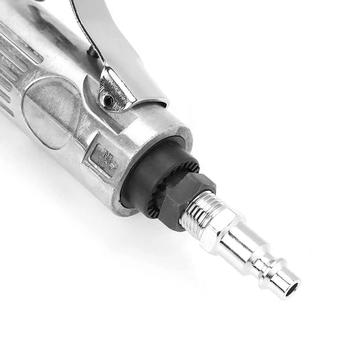 Close-up of the connector on the Dead Reliable Air Angle Die Grinder With 25000 Rpm High Speed Pneumatic Tool.