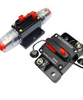 Heavy Duty DC Circuit Breaker 20A To 300A Quick Manual Reset Waterproof 12V To 48V Marine RV ATV Boat Rig Ready heavy duty switch components