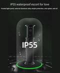 Solid Build Automatic Pop Up Power Strip With Quick Wireless Charging Pad Waterproof Hidden Under Desk Surge Protector Plug And Play Outlet Block In Silver displayed in IP55 waterproof protection.
