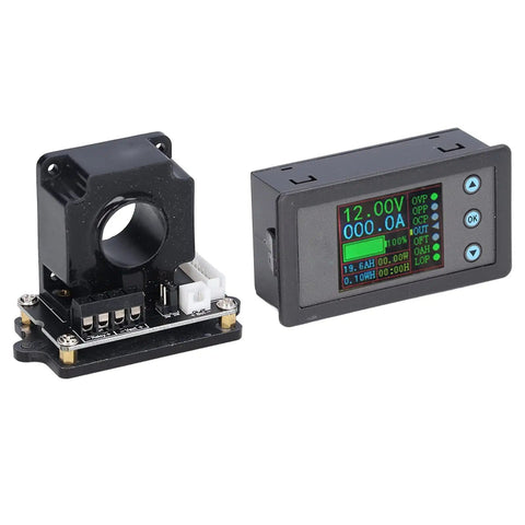 All In One Digital Volt Meter with Big Display Current Tester and Power Capacity Detector for Electrical Testing