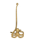 Gold Octopus Paper Towel Holder Made Of Metal Dope Yet Functional Toilet Paper Or Kitchen Paper Roll Stand 18.6 Inches Tall