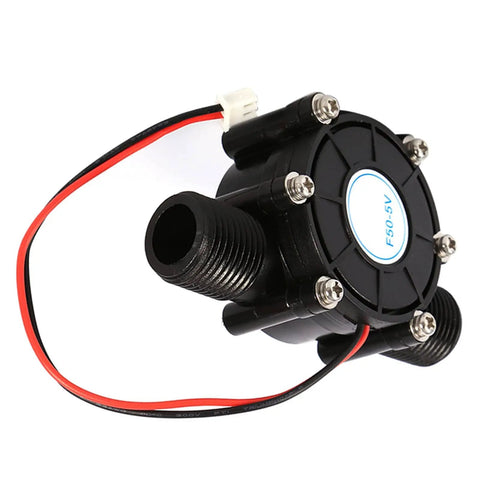 10W High Power Mini Water Turbine Hydroelectric Generator for On The Go Charging portable micro hydropower device close-up