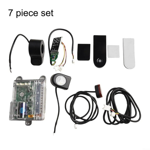 Plug And Play Electric Scooter Controller Kit 7 Piece Set With Easy Install High Performance Circuit Board For Xiaomi M365 Scooter