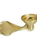 16 Pack Ginkgo Leaf Knob Handles Set, Stylish Golden Drop Pendant Pulls, gold leaf-shaped zinc alloy cabinet hardware