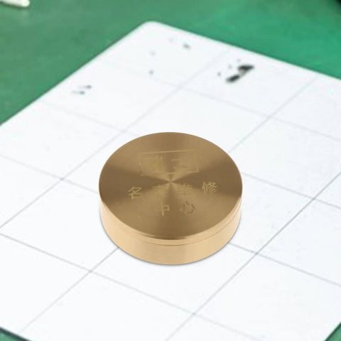 Pro Grade Copper Watch Oil Dispenser Kit With Oiler Cup 8cm For Horology Repair on grid surface