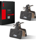 Resin Bike Brake Pads For Shimano Deore B01S B03S B05S shown with packaging next to pads and springs.