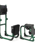 Foldable Garden Kneeler And Seat With Soft Kneeling Pad 2 In 1 Ergonomic Garden Stool For Gardening And Farm Work No Assembly Required