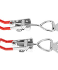 Beefy Heavy Duty Toggle Latch Clamp 2 Pack Made From 304 Stainless Steel With Quick Release Pull Latch 1320 Lbs Holding Capacity