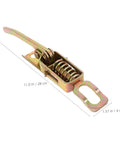 Heavy Duty Toggle Clamp Latch For Truck Bed And Tool Box Adjustable Metal Spring Hasp detailed side view