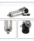 ISO20 Pneumatic Tool Changer High Speed Electric Spindle 80mm 3.7KW CNC Milling Beast For Metal Processing 36000RPM Steel Body