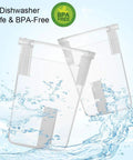Condensation Collector Cup Replacement For Instant Pot DUO ULTRA LUX 5 Qt 6 Qt 8 Qt Clear Plastic BPA-Free