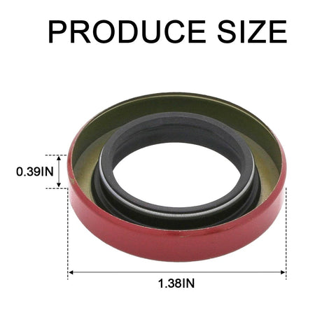Rear Wheel Hub Bearing Seal Replacement Kit Fits Ford E100 E150 Econoline Club Wagon Explorer F100 F150 F250 Mustang 1983 1984 1985 1986 1987 Through 2013 Keep Your Rig Rolling With This Easy DIY Kit showing product size 1.38IN by 0.39IN