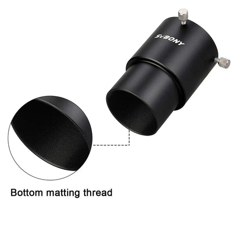 2 Inch Extension Tube For Telescopes SV158 Back Focus Travel 55mm Optical Length 90mm Total Length Nail The Right Image Scale