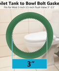 3 Inch Toilet Flange Tank To Bowl Coupling Kit Compatible With Champion 4 Models Includes Gaskets Bolts And Basic Parts