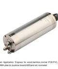 High Speed CNC Milling Spindle Motor 2.2kW ER20 Water Cooled 24000 RPM 400 Hz for wood engraving