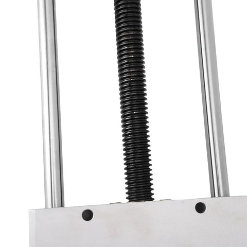 Heavy Duty Inertia Table With Double Link Clamp For Woodworking Bench features alloy steel frame and threaded clamping mechanism.